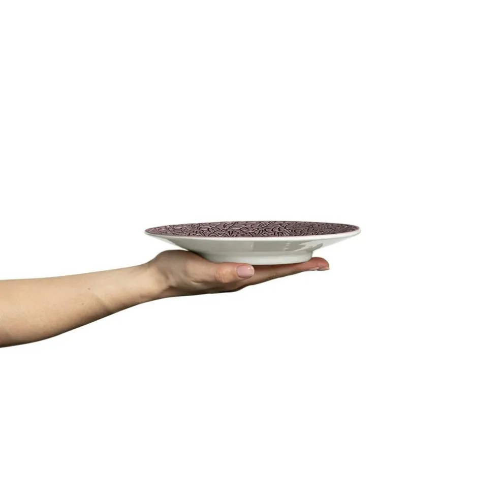 Lace Plate 20 cm, Blue