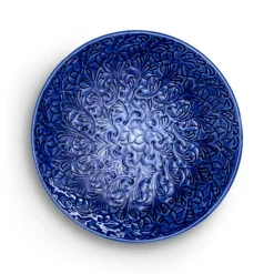 Lace Plate 20 cm, Blue