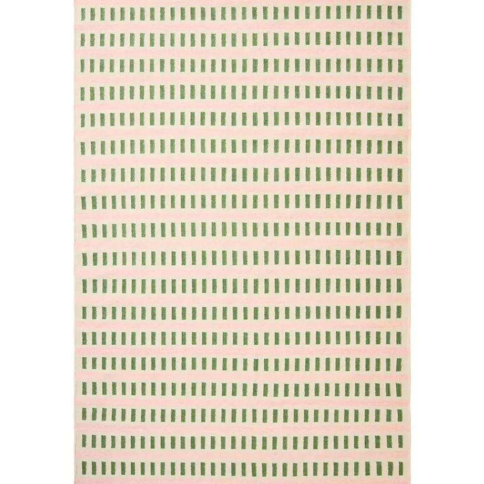 Ladakh Wool Rug 180x270 cm, Sky Blue / Light Beige