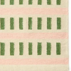 Ladakh Wool Rug 180x270 cm, Sky Blue / Light Beige