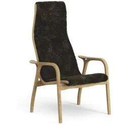Lamino Armchair, Oiled Oak / Sheepskin Scandinavian Grey