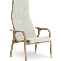Lamino Armchair, Oiled Oak / Sheepskin Scandinavian Grey