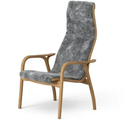 Lamino Armchair, Oiled Oak / Sheepskin Scandinavian Grey