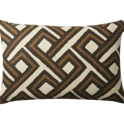 Lanka Cushion Cover 40x60 cm, Cactus Green / Rose