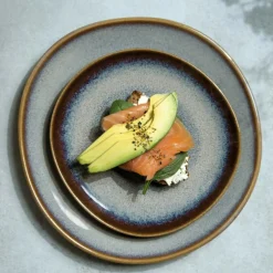 Lave Beige Bread Plate 17x17,5 cm, Beige