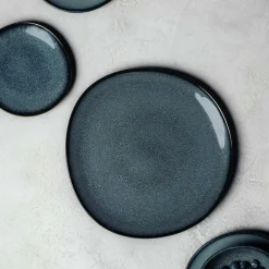 Lave Beige Bread Plate 17x17,5 cm, Beige