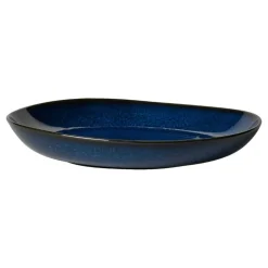 Lave Bleu Shallow Bowl, 28 cm