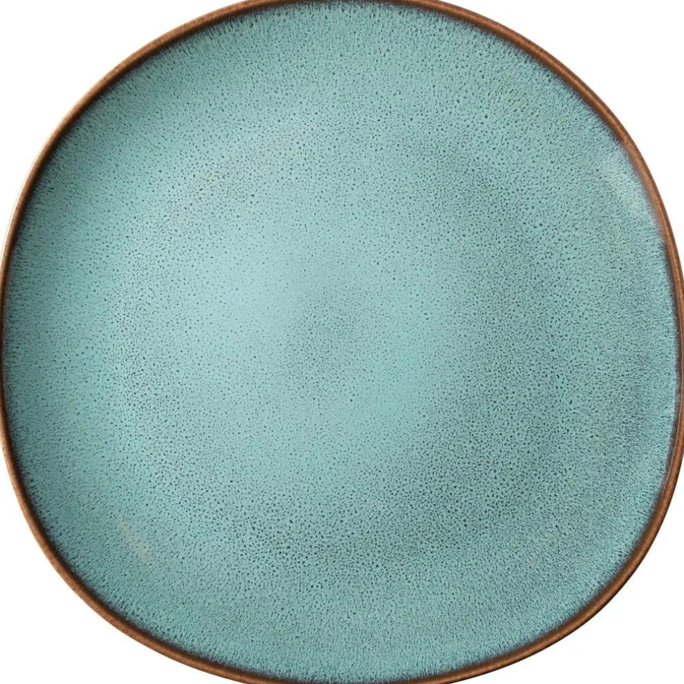 Lave Plate 28 cm, Turquoise
