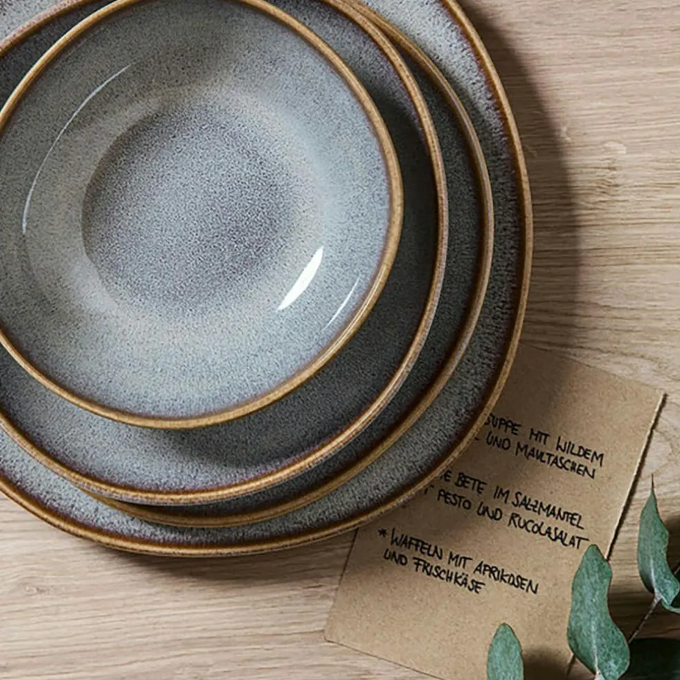 Lave Plate 28 cm, Turquoise