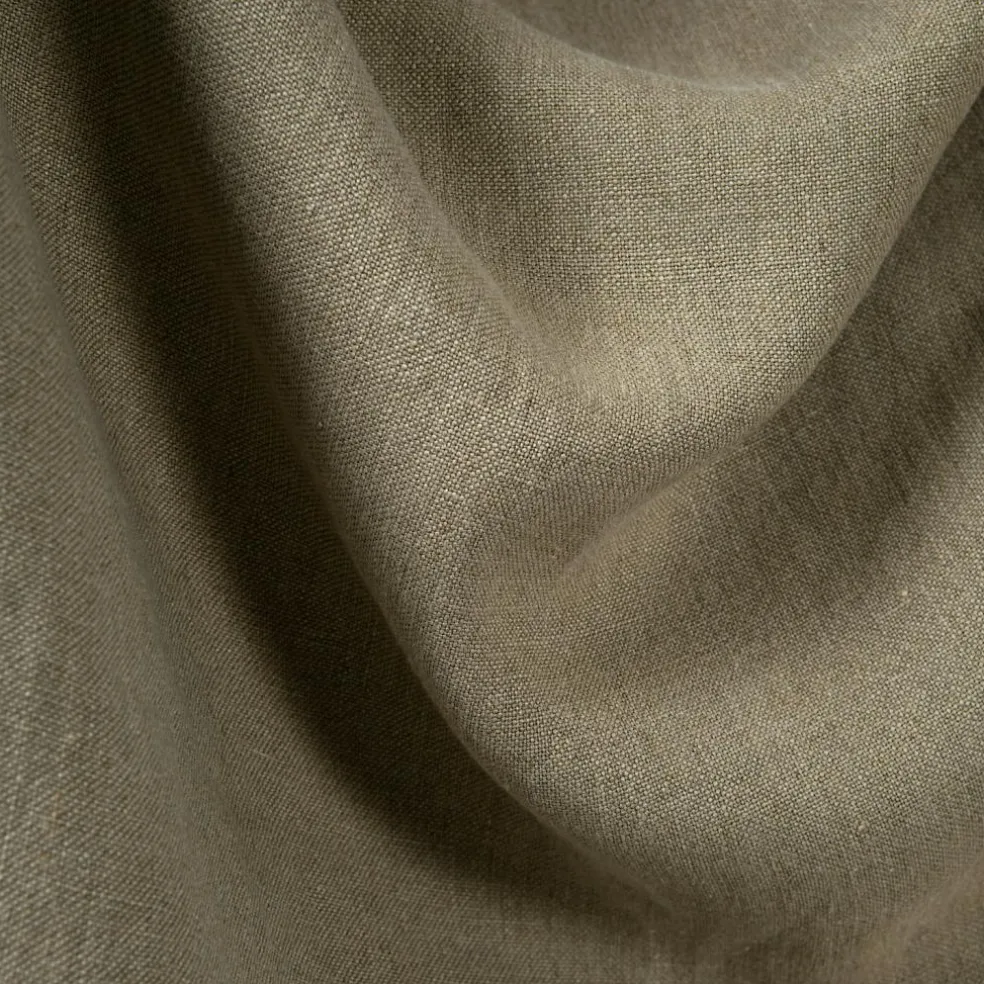 Le Grand Air Footstool Linen, Misty Grey