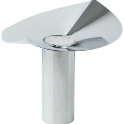 Leaf Candle Holder / Vase, Stainless Steel