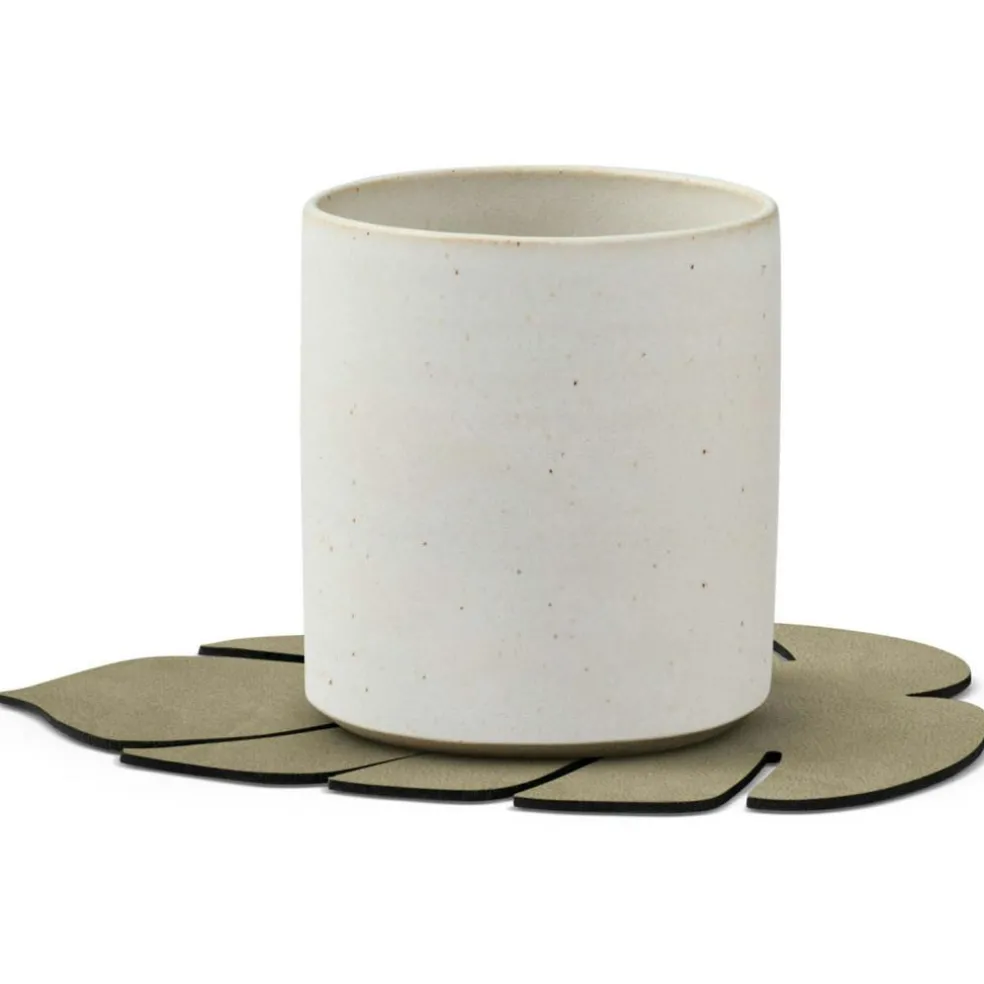 Leaf Coaster 12x14 cm, Herbal Dust