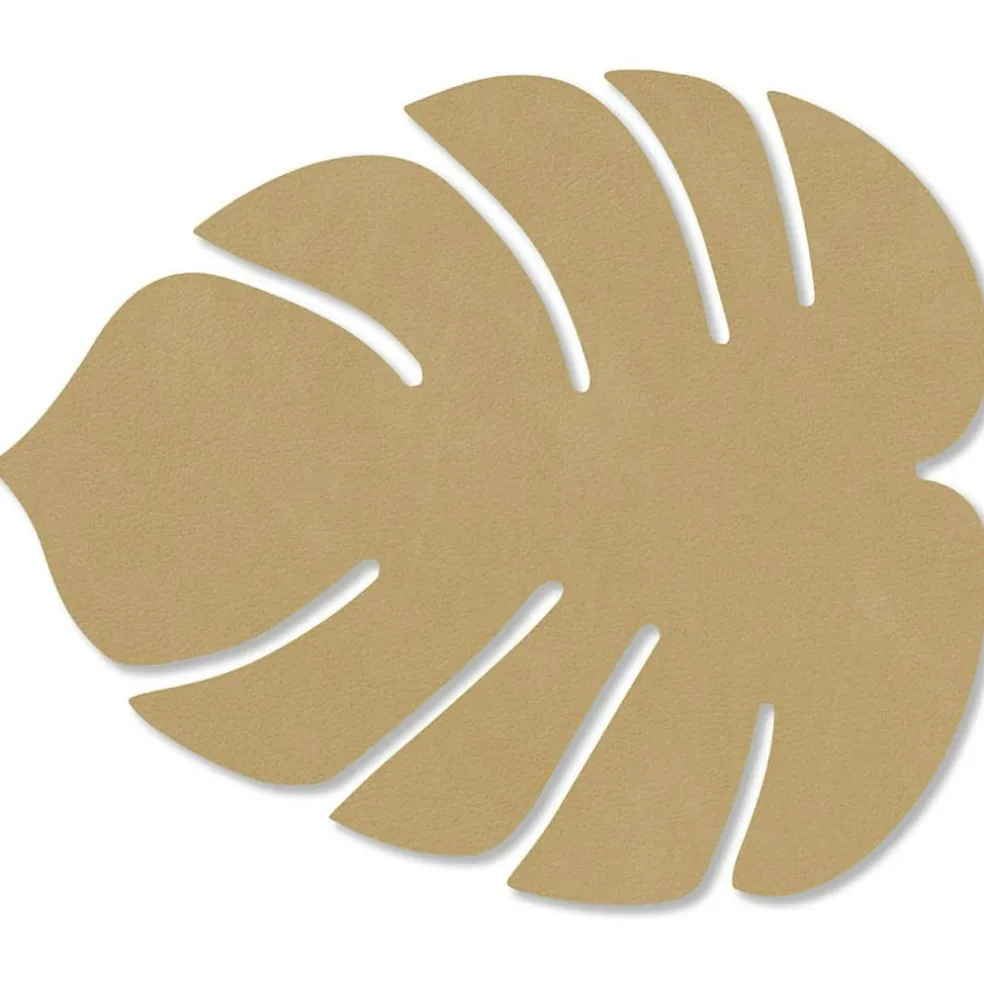 Leaf Coaster 12x14 cm, Herbal Dust