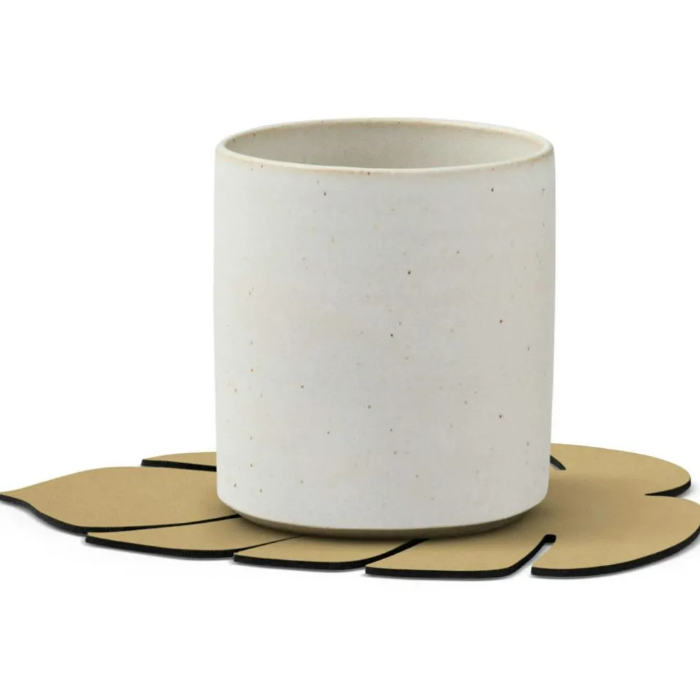 Leaf Coaster 12x14 cm, Herbal Dust