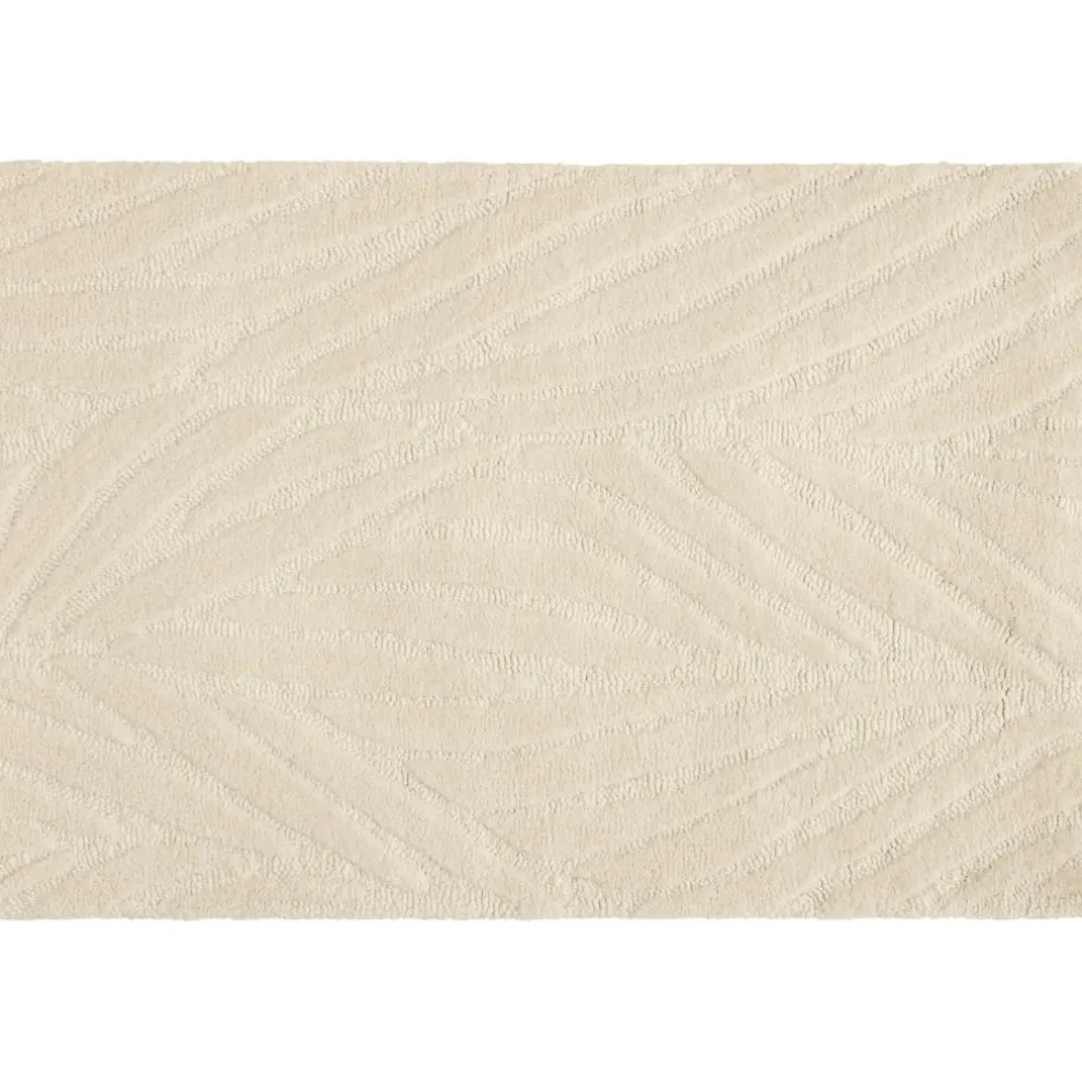 Leaf Door Mat 60x90 cm, Off-white