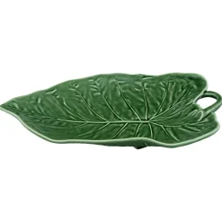 Leaves Sunflower Leaf Platter, 21x31 cm