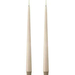 Led Candles 2-pack 40 cm, Deep Wine