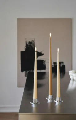 Led Candles 2-pack 40 cm, Deep Wine