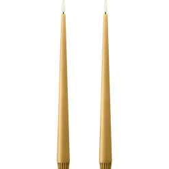 Led Candles 2-pack 40 cm, Deep Wine