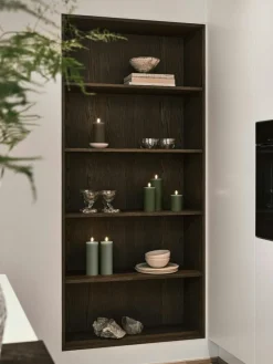 Led Pillar Candle 15 cm, Ice Latte