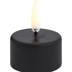 LED Tealight Candle, Plain Black
