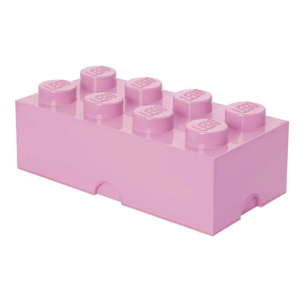 LEGO® Storage Box 8 Knobs, Light Purple