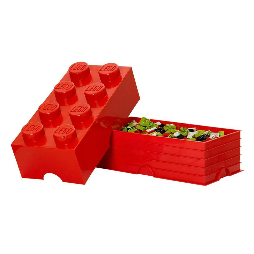LEGO® Storage Box 8 Knobs, Light Purple