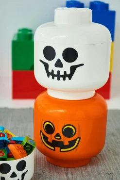 LEGO® Storage Box Head Large, Green Skeleton