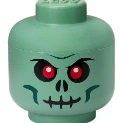 LEGO® Storage Box Head Large, Green Skeleton