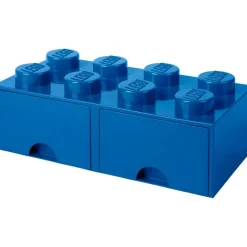 LEGO® Storage With 2 Drawers 8 Knobs, Light Purple
