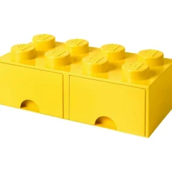 LEGO® Storage With 2 Drawers 8 Knobs, Light Purple