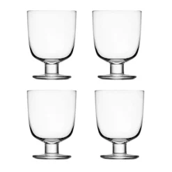 Lempi Drinking Glass 34 cl 4 pcs, Clear