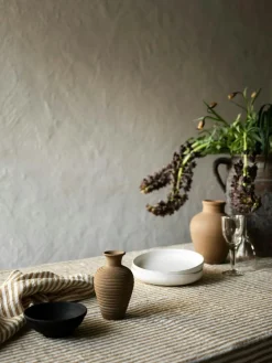 Leon Table Cloth 145x145 cm, Seagrass