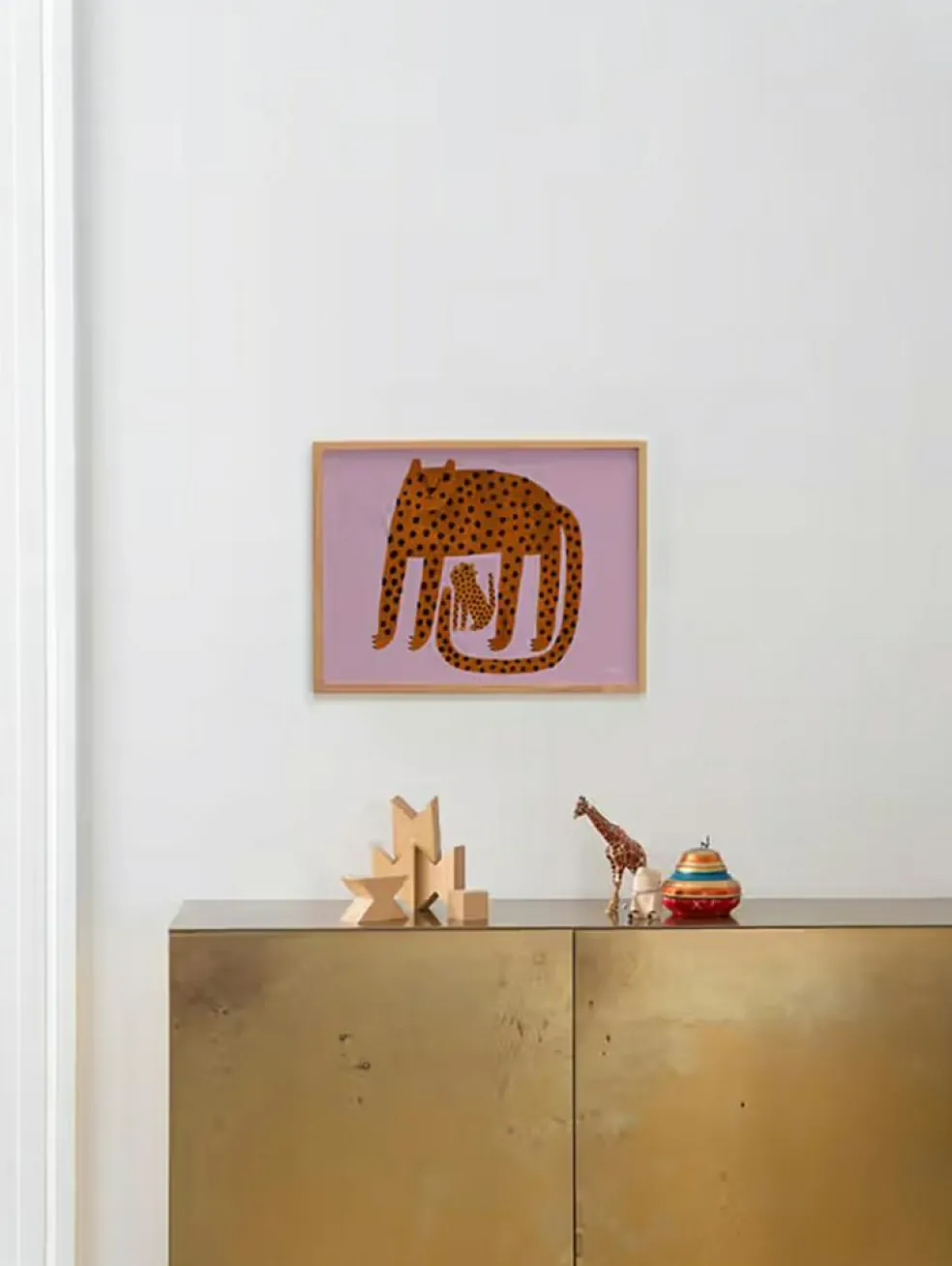 Leopards Poster 50x70 cm