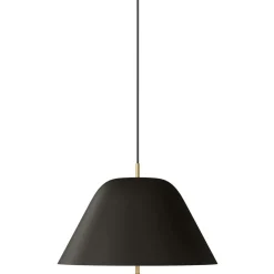 Levitate Pendant 40, Black / Brass