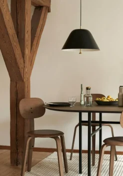 Levitate Pendant 40, Black / Brass