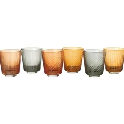 Library Tumbler Set 6 Pcs, Multi
