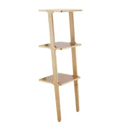 Libri Shelf 114 cm, White Stained Ash