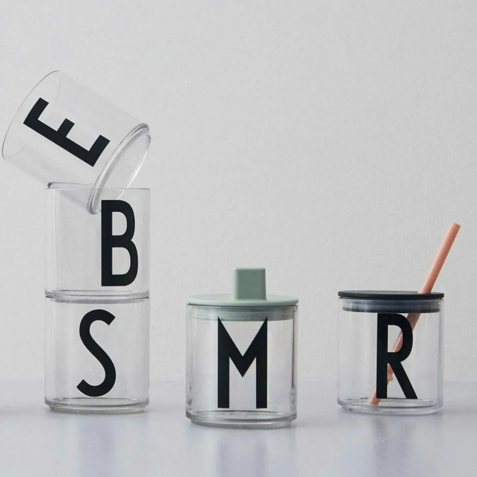 Lid To Kids Drinking Glass, Green