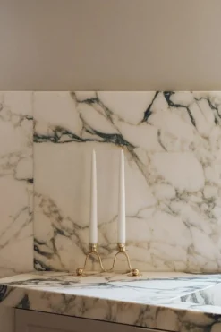 Lignano Sabbiadoro 1 Candle Holder Brass, 130 mm