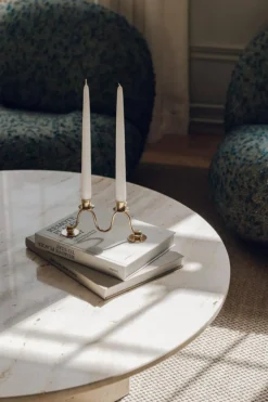 Lignano Sabbiadoro 1 Candle Holder Brass, 130 mm