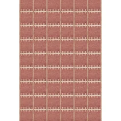 Lilly Wool Rug 180x270 cm, Claret Red