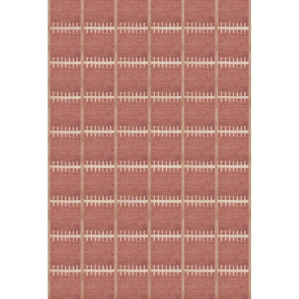 Lilly Wool Rug 180x270 cm, Claret Red