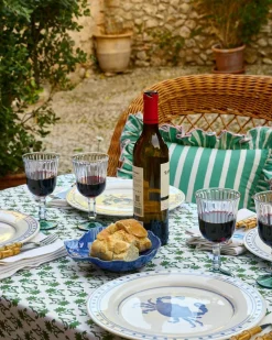 Lily Table Cloth 150x250 cm, Blue