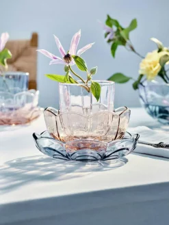 Lily Water Glass 32 cl 2-pack, Pink