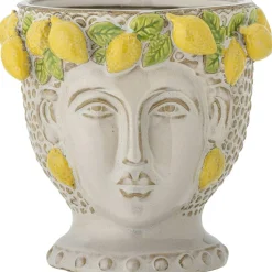 Limone Flower Pot, Yellow