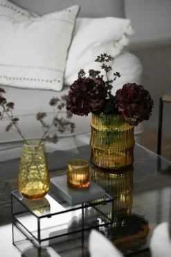 Lina Candle Holder 7.5 cm, Clear