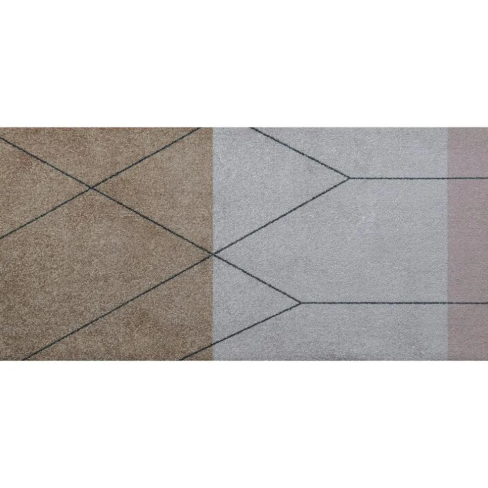 Linea Rug 55x80 cm, Sand