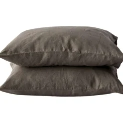 Linen Pillowcase 50x60 cm 2-pack, Olive