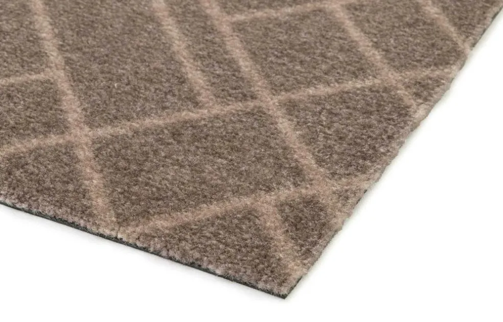 Lines Door Mat Sand / Beige, 200x90 cm